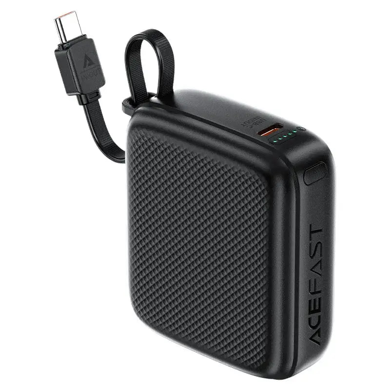 ACEFAST M15 10000mAh 20W Power Bank with Built-in Cable