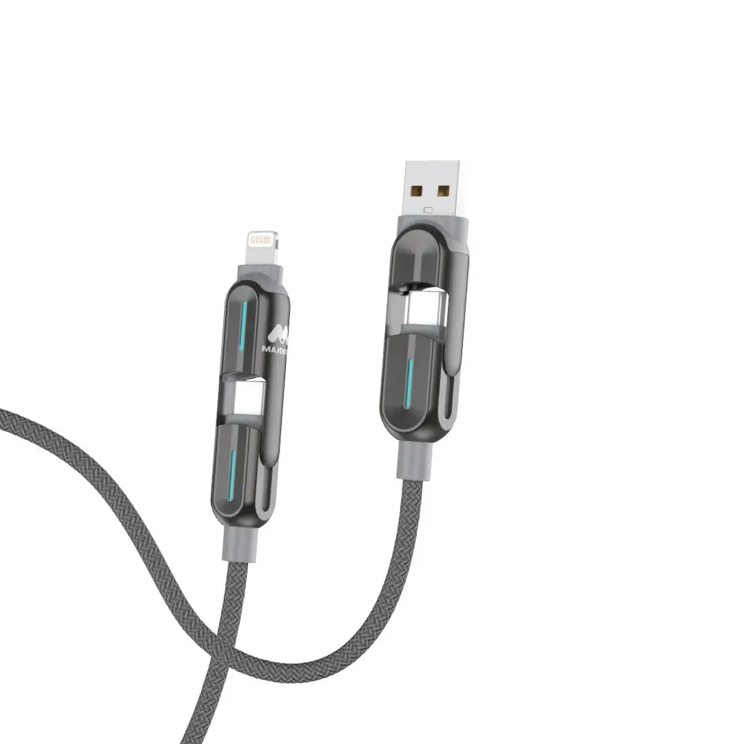 Majentik CL-025 4-in-1 60W Fast Charging Cable