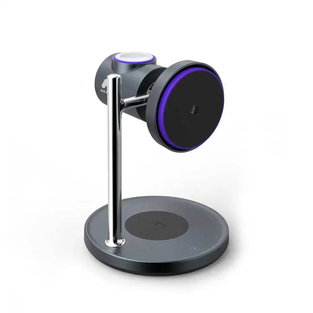 Majentik MW-23 3-in-1 25W Wireless Charger Stand with Cooling Fan