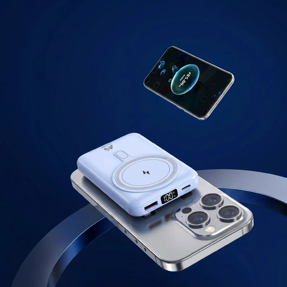 Majentik Power Bank 10000 mAh MagSafe Magnetic MJ-27 