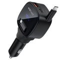 ACEFAST B17 95W Dual USB-C Car Charger with LED Display